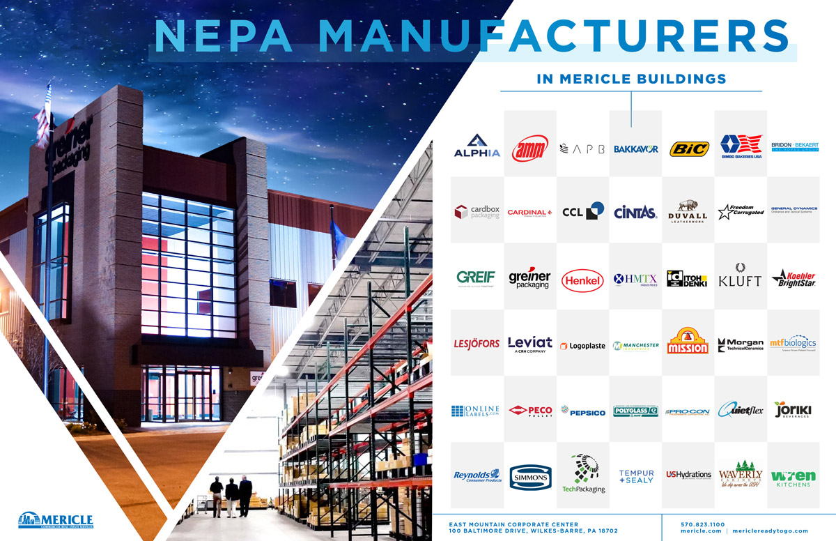 NEPA Manufacturers in Mericle Buildings