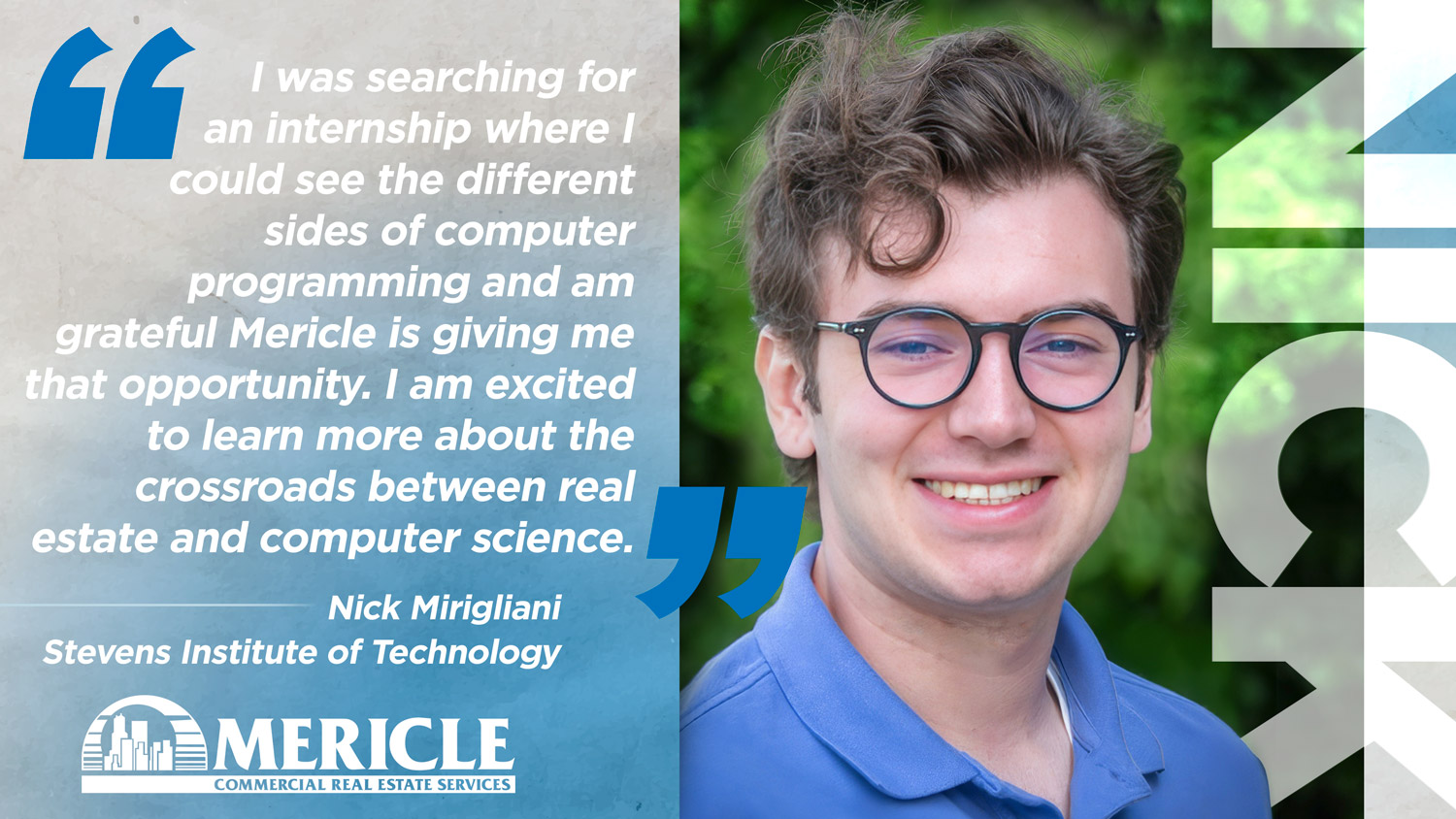 Nick, Mericle intern