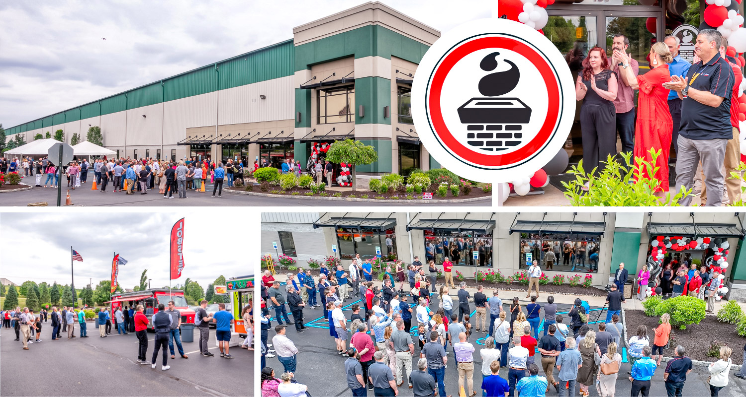 Olympia Chimney Ribbon Cutting