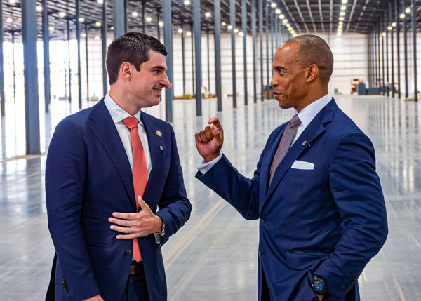 HUD Secretary Scott Turner, Congressman Rob Bresnahan Visit CrossRoads East Business Park in Hazle Township