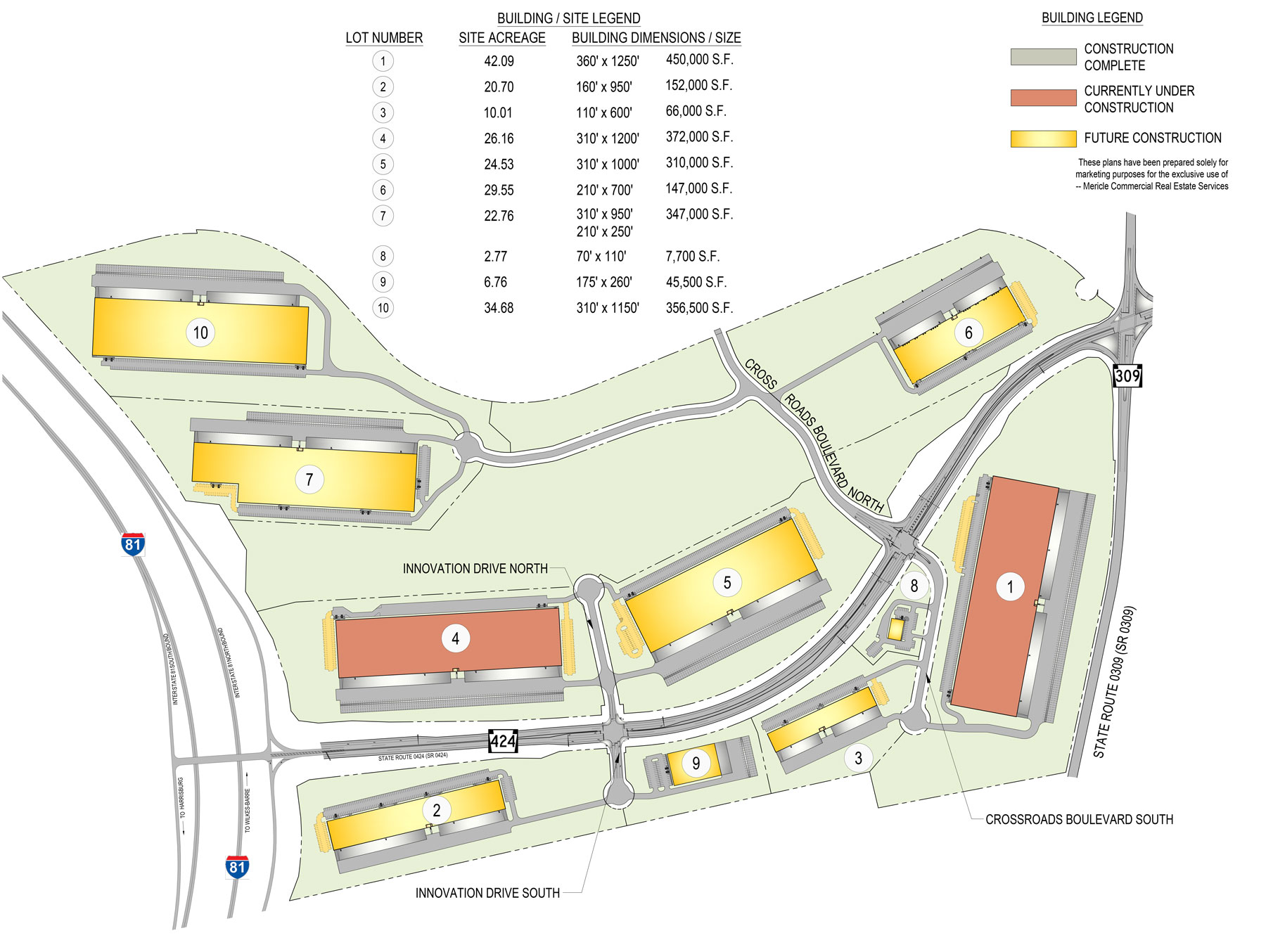crossroads overall map