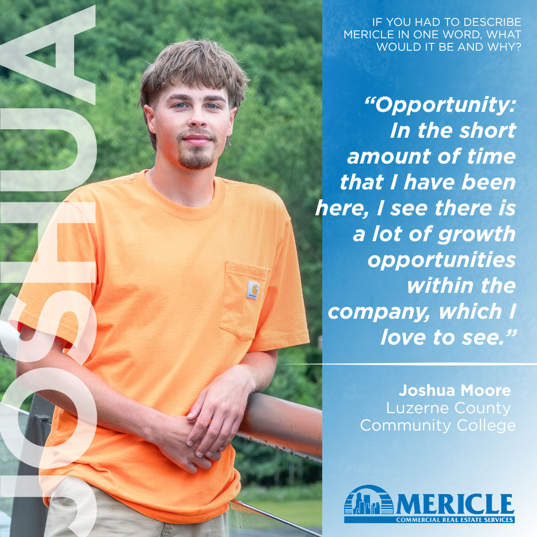 Joshua Moore, Mericle Mechanical intern