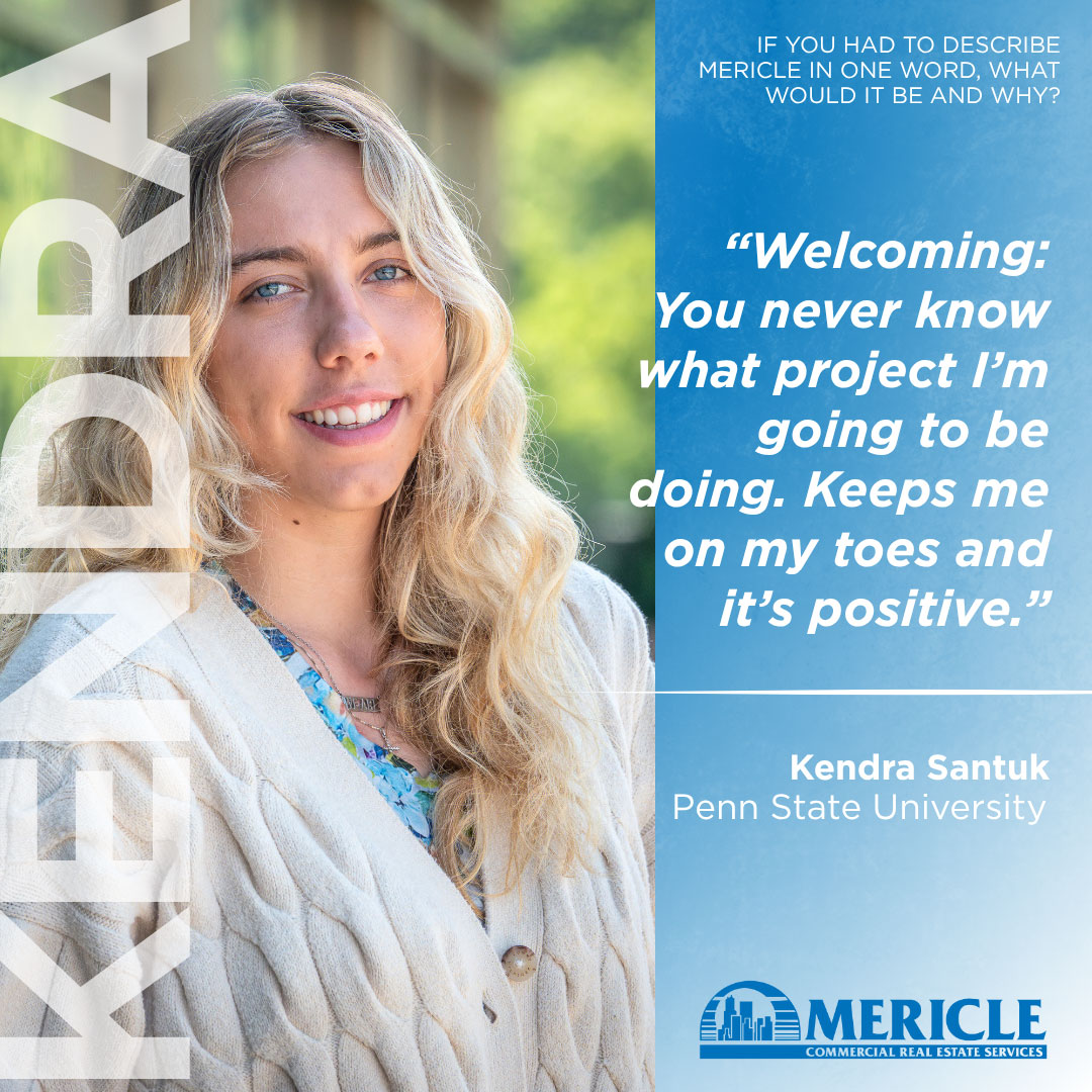 Kendra Santuk, Mericle Mechanical intern