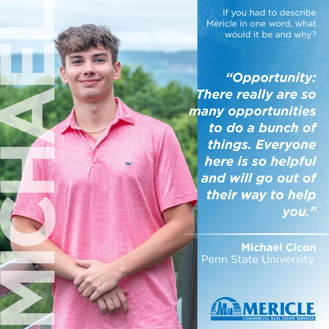 Michael Cicon, Mericle Brokerage Intern